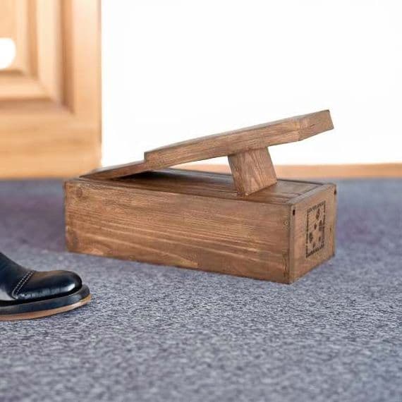 Wooden Boot Cleaning Kit | The Sign Maker Shop
