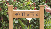 Stunning Hardwood Signs with Posts | The Sign Maker Shop