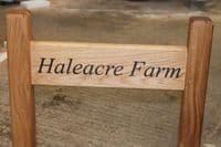 Stunning Hardwood Signs with Posts | The Sign Maker Shop