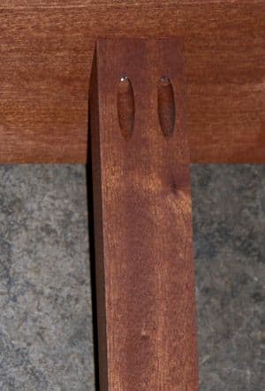 Wooden Ground Stake / Tree Stake - Back Fixed
