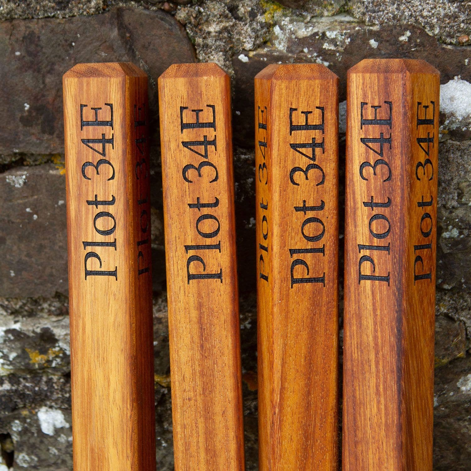 Wooden Plot Markers| The Sign Maker Shop