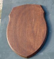 Oak and Sapele Taxidermy Shields | The Sign Maker Shop