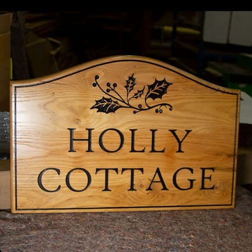 Chestnut Wood Signs| The Sign Maker Shop