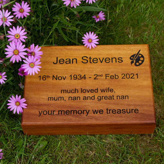 Wooden Tablet & Lawn Memorial| The Sign Maker Shop