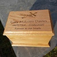 Woodland Ash Caskets - No Metal | The Sign Maker Shop