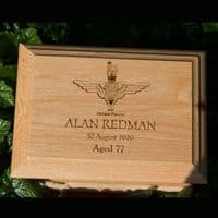 Woodland Ash Caskets - No Metal | The Sign Maker Shop