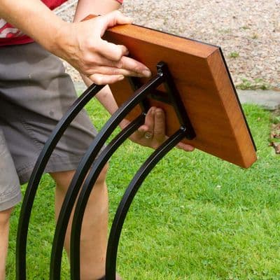 Wrought Iron Plaque Holders