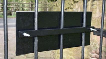 Wrought Iron Railings Bar  | The Sign Maker Shop