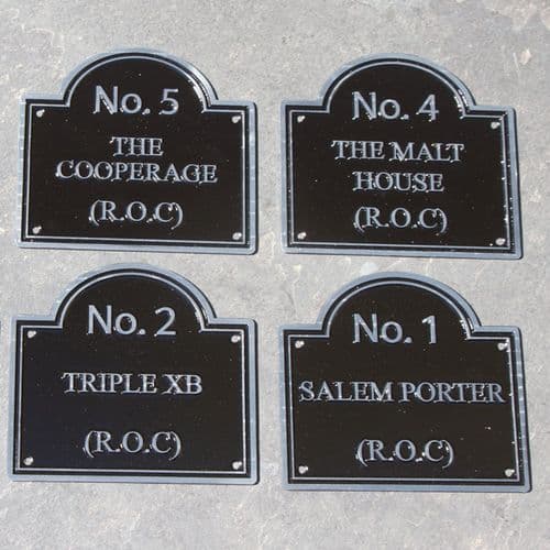 Online Sign Maker | Metal Signage with Raised Lettering