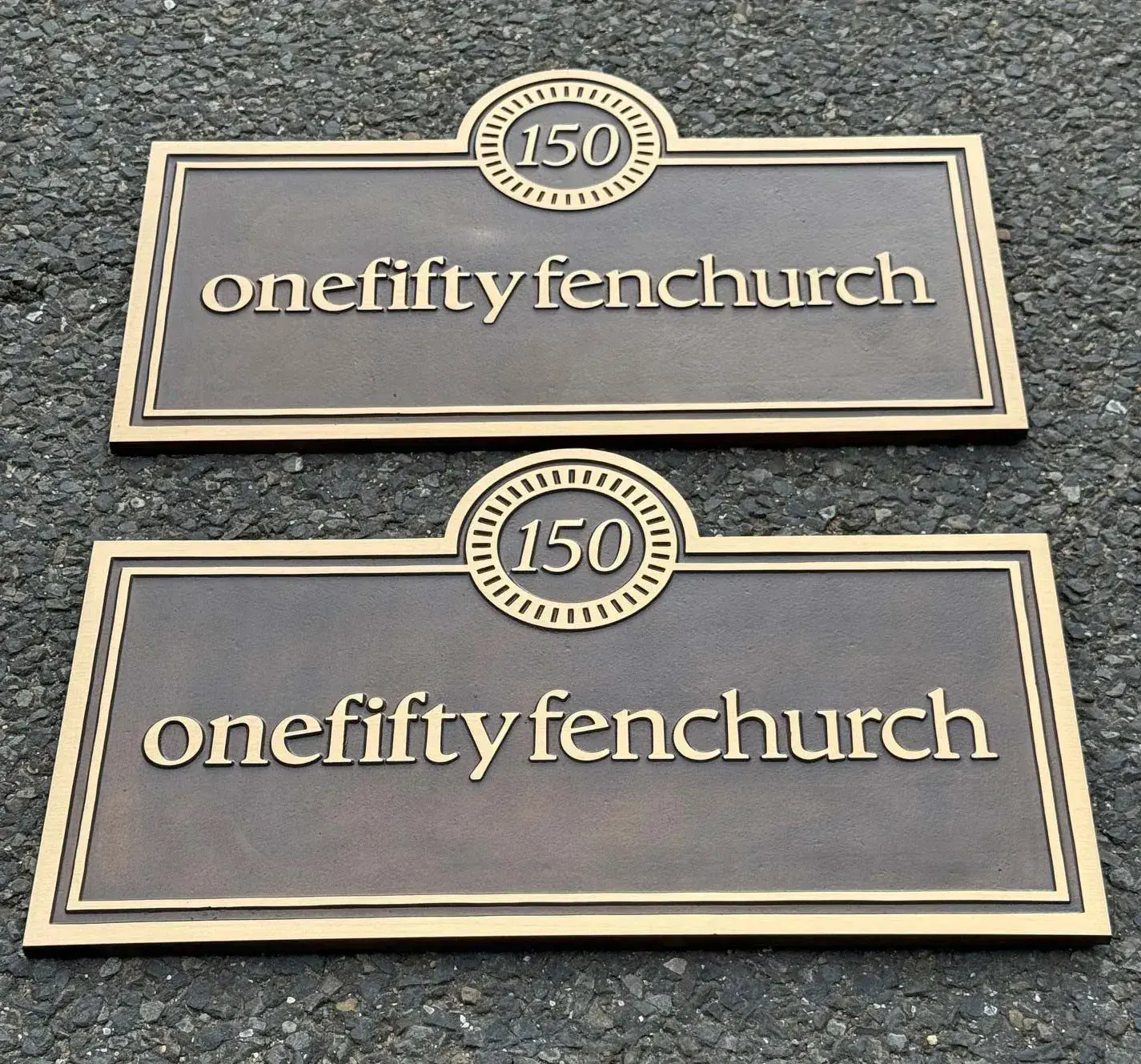 Bronze House Signs