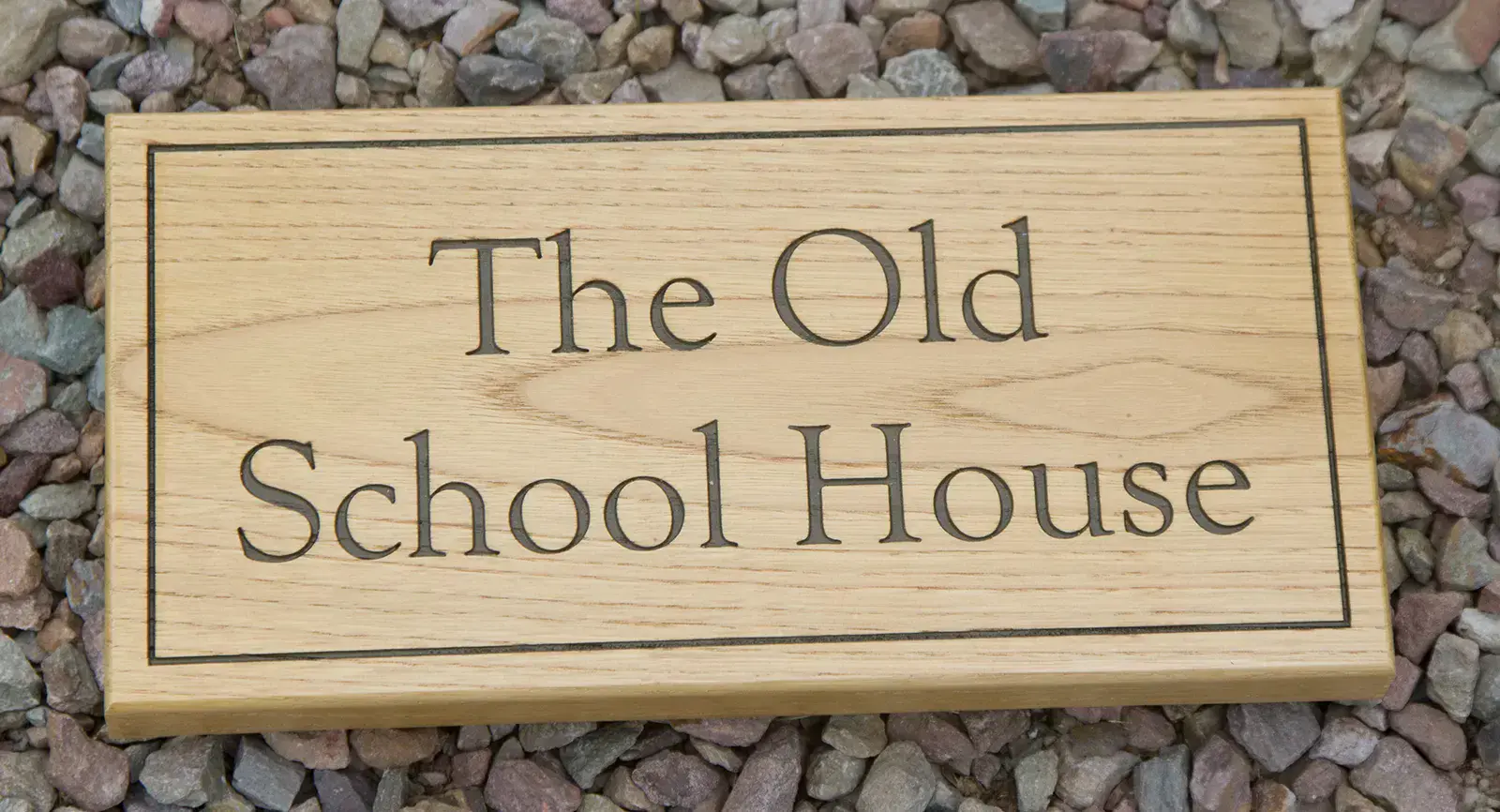 Wooden Sign made from Chestnut