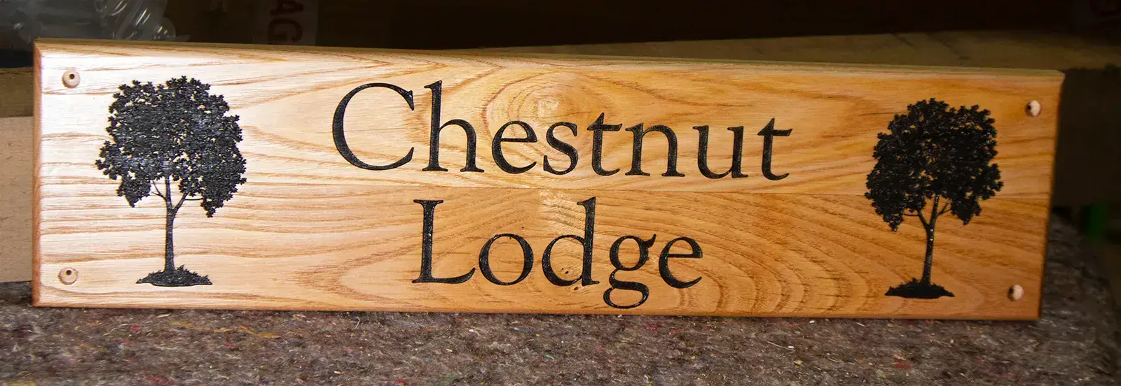 Chestnut Sign