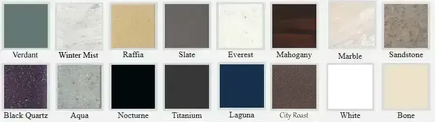 Corian colours