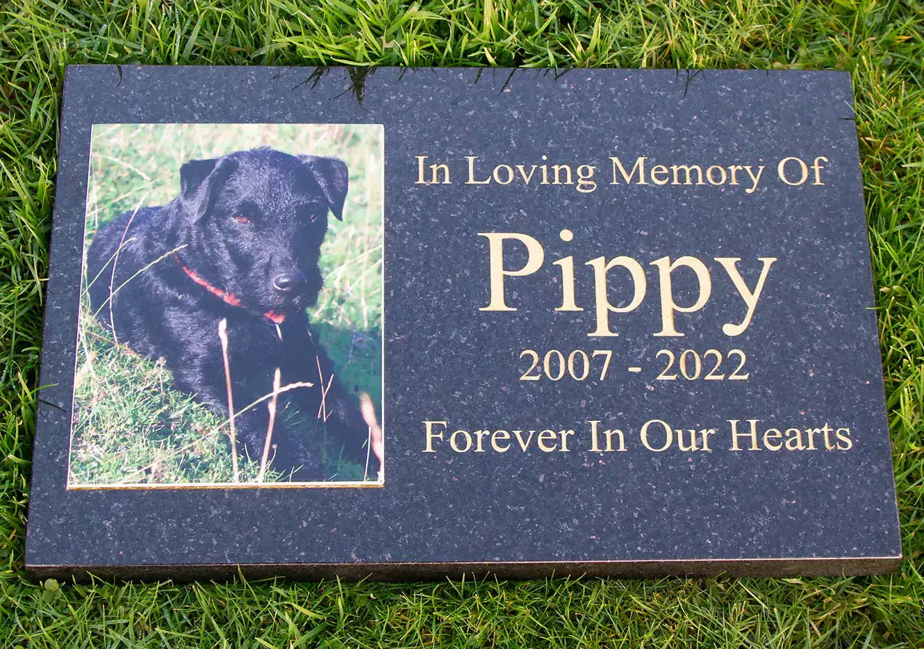 Dog Memorial Plaque