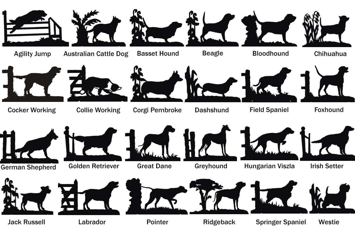 Dog Silhouettes