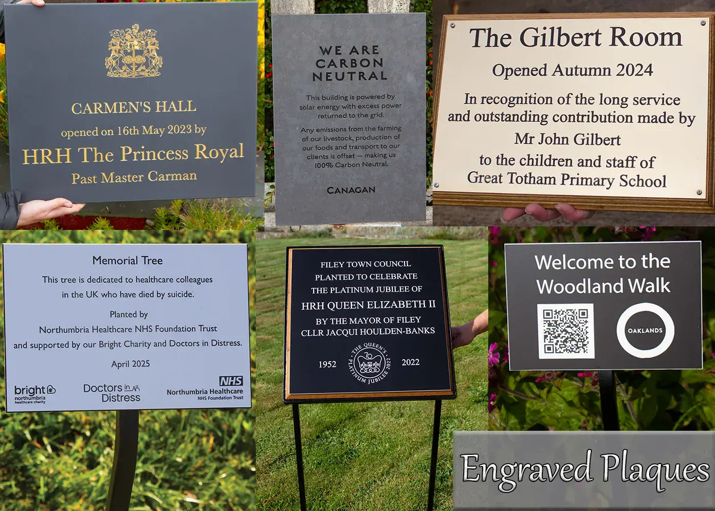 Engraved Plaques