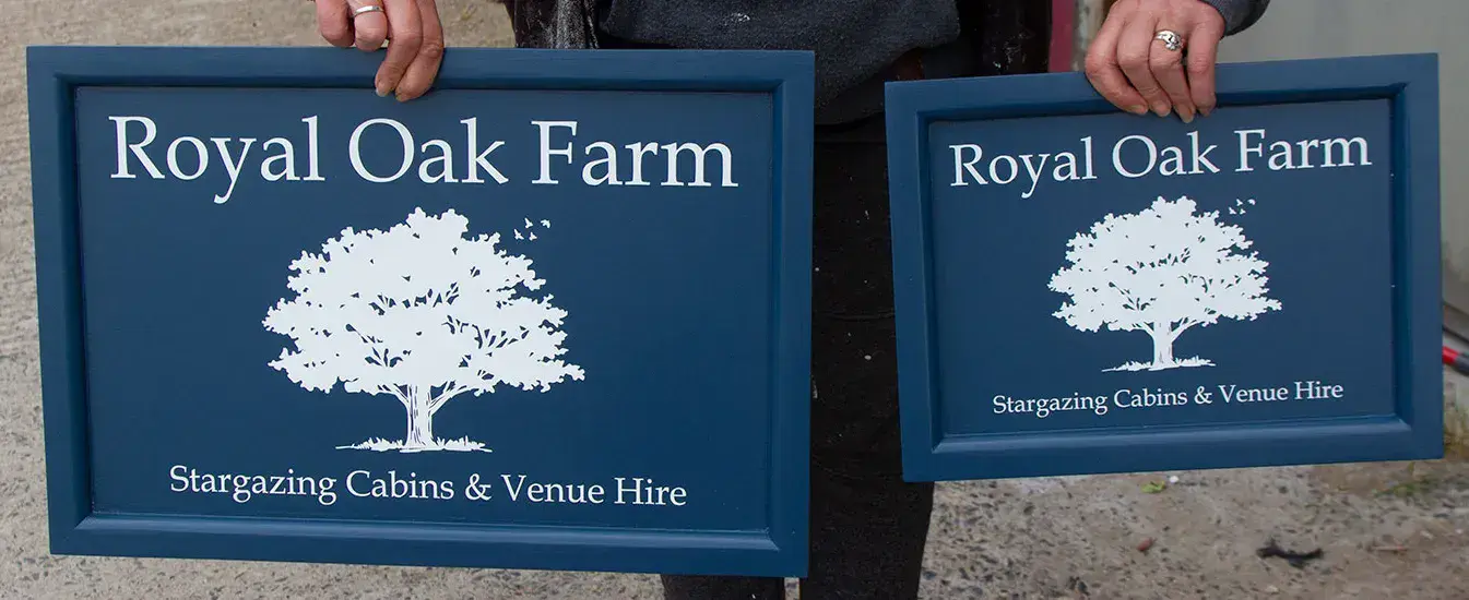 Painted Farm Signs