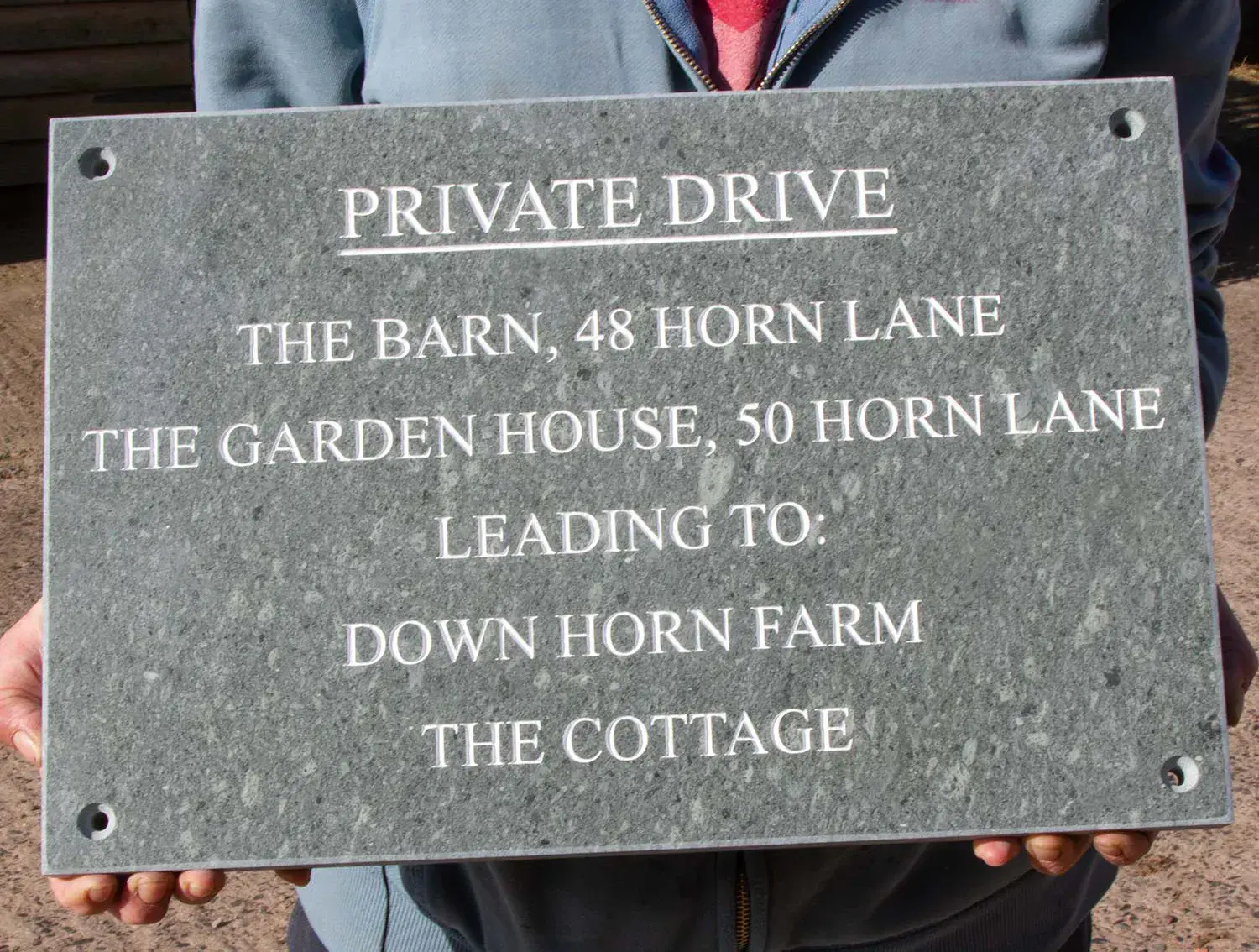 Private Drive Sign