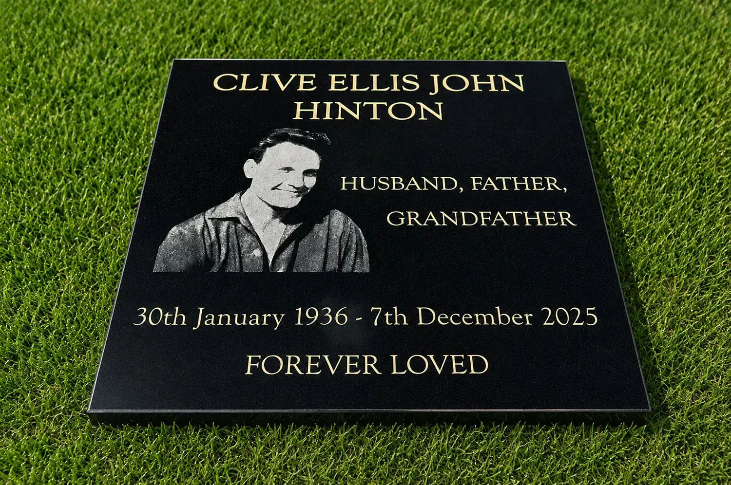 Impact Engraved Photo