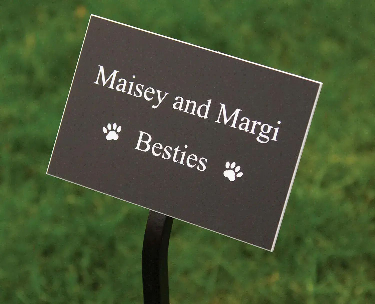 Memorial Plaque on Tree Stake