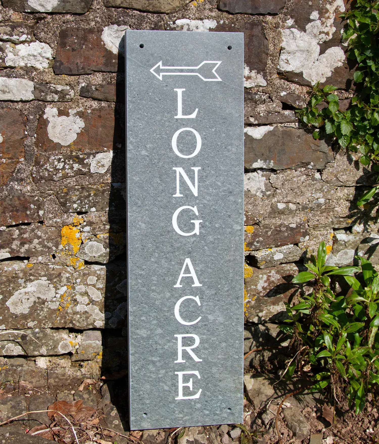 Green Lakeland Slate Sign