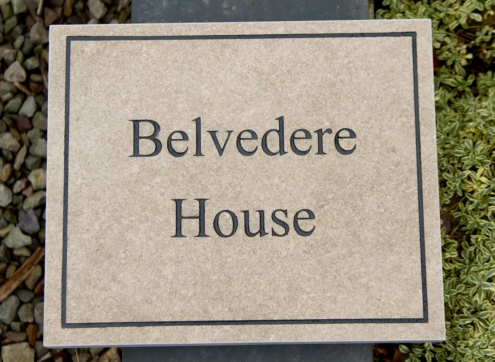 Purback Stone House Sign
