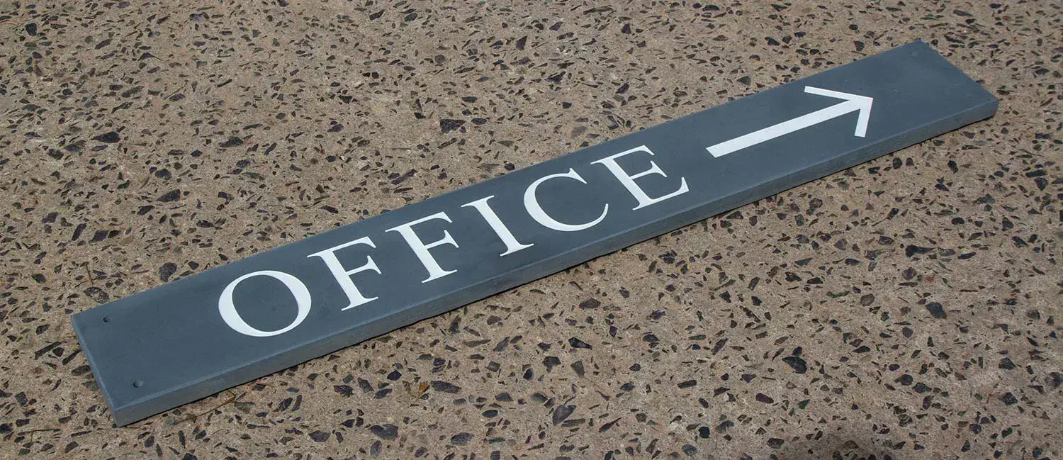 Small Slate Sign