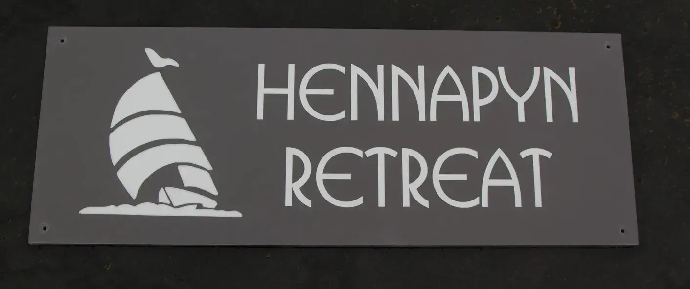Slate House Sign