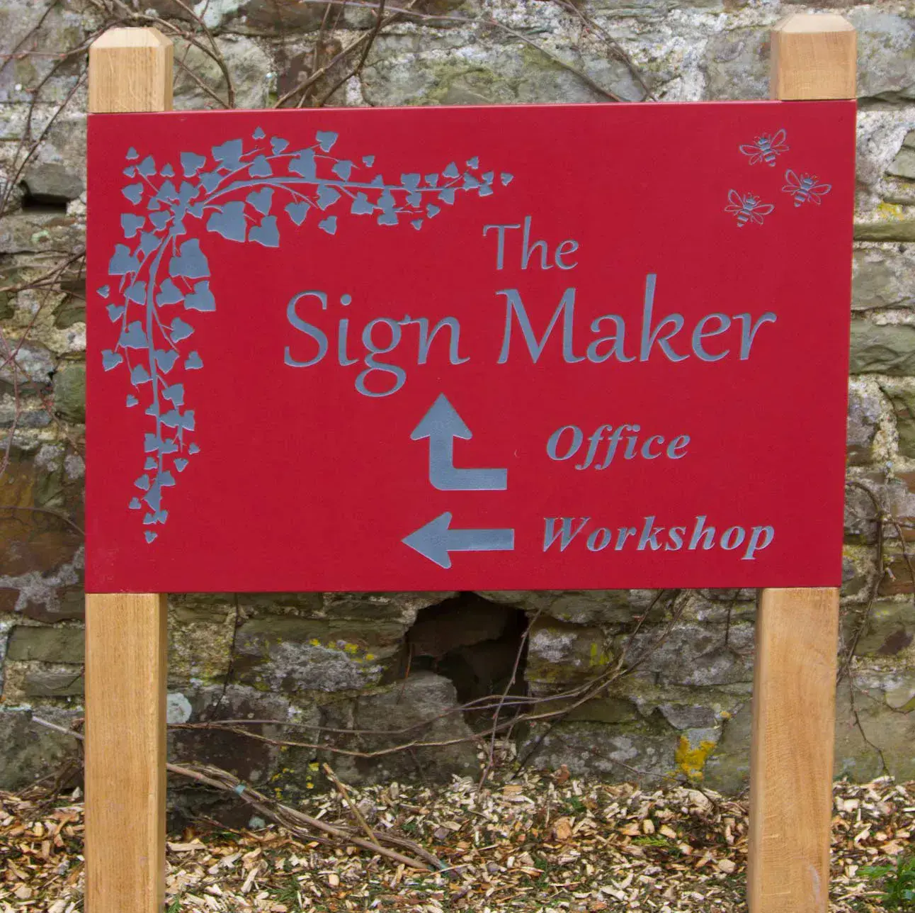 Inset Slate Sign