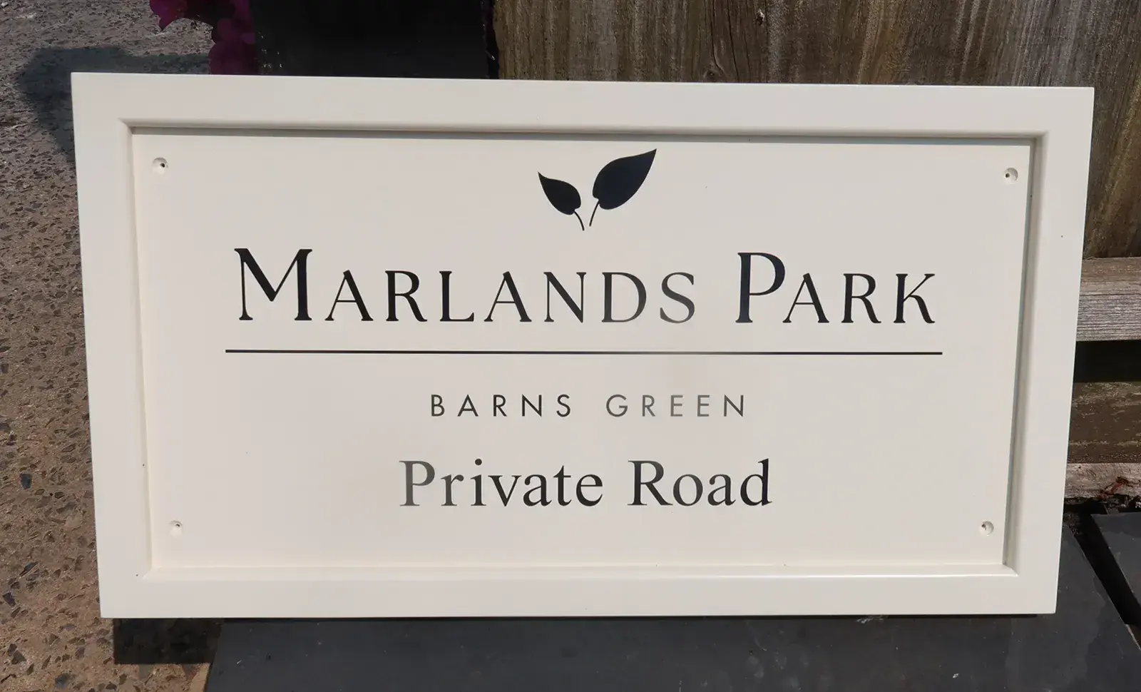 Traditional Painted Sign