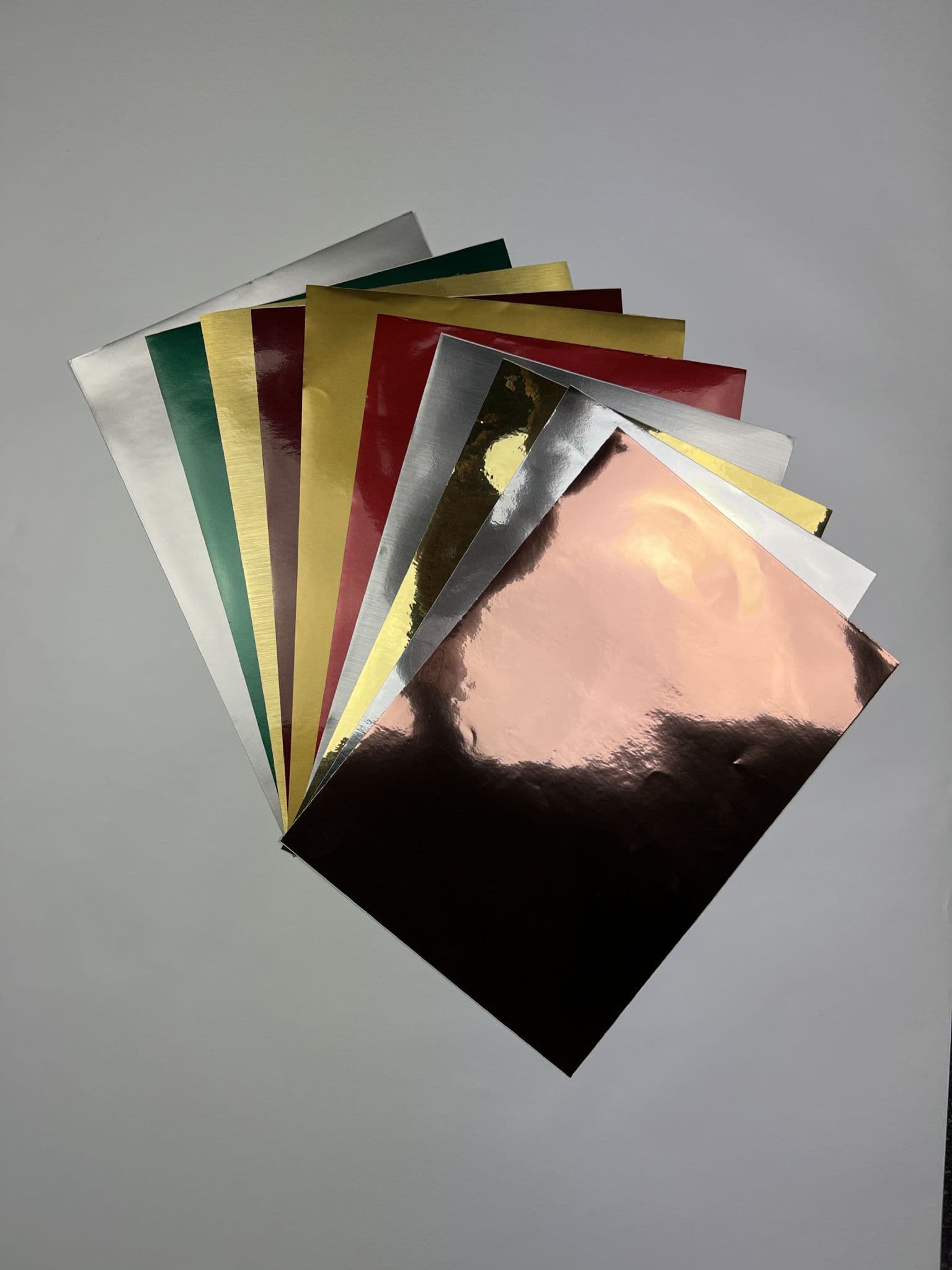 10 x A4 Chrome Glitter Reflective Wrap 2 99 Offer