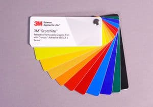 3m 680-75 Flexible Reflective Film  8 / 9 Year Grade