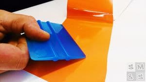 4" Blue high Durability Squeegee