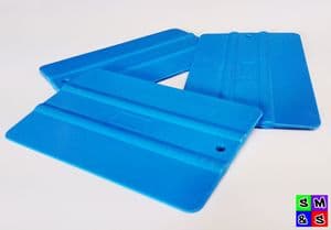 5" Large Blue Soft Budget Squeegee