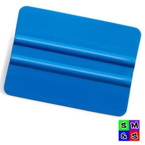 5" Large Blue Squeegee - High Durability