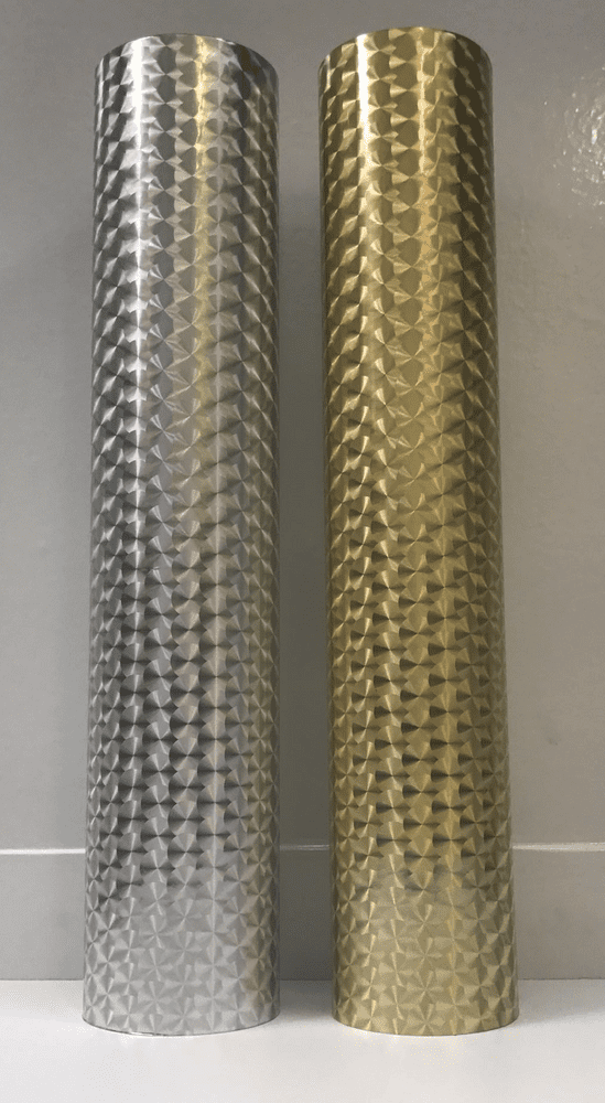 Engine Turn Metallic Circle Brushed