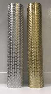 Engine Turn Metallic Circle Brushed