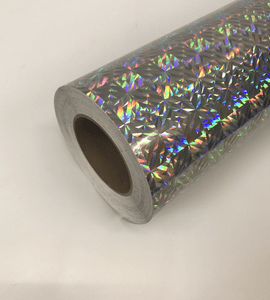 Holographic Confetti Squared Sign Vinyl