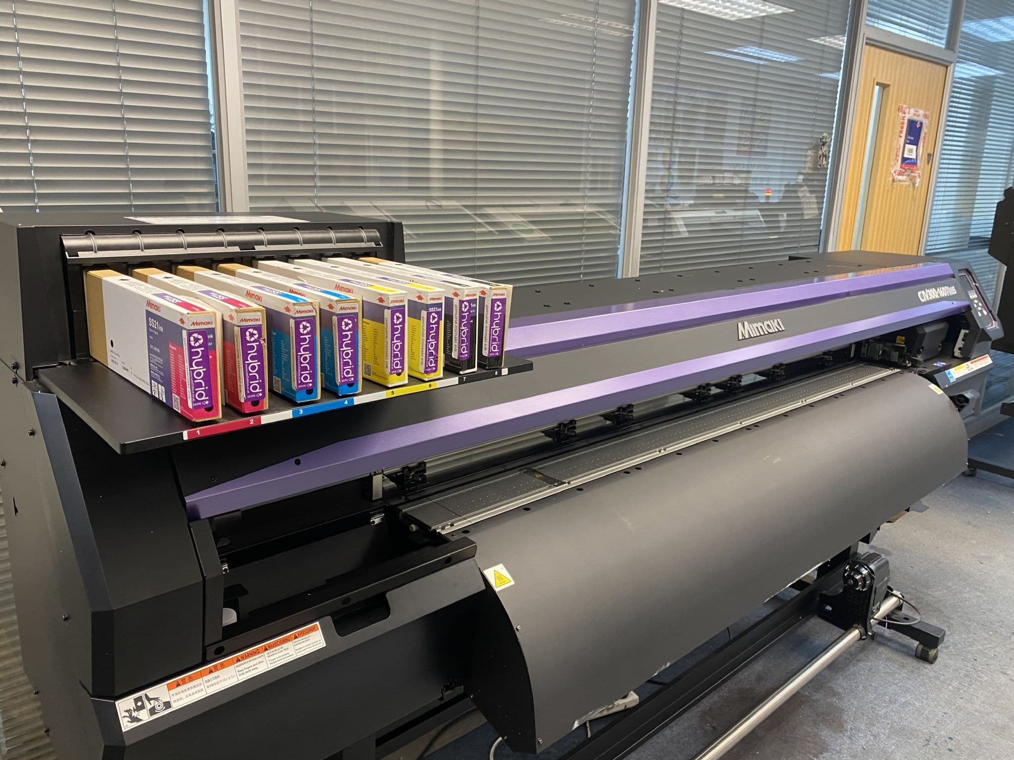 Mimaki CJV300-160 Plus Eco Solvent Print Cut Machine