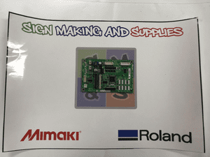 Mimaki JV33 X-Axis Motor Relay PCB Assy - E104856