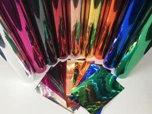 Mirrored Chrome Sign Vinyl: Self Adhesive