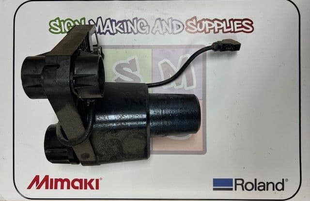 ROLAND RF 640 LEFT SIDE TAKEUP REAR MEDIA HOLDER