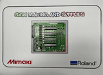 Roland XF-640 SOLVENT PRINTER HEAD BOARD - 6000002178