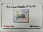 Roland XF-640 SOLVENT PRINTER MAINTENANCE BOARD - 6702048080