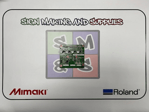 Roland XF-640 SOLVENT PRINTER PUMP DRIVE BOARD - 6702048060 H