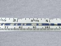 Dainty Navy Blue & Silver Seed Bead Boho Necklace | Handmade Seed Beads Necklaces | Silver Sensations