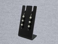 Long Black & White Pearls Sterling Silver Earrings - 45mm or 59mm Drop | Handmade With Pearls From Austria | Silver Sensations