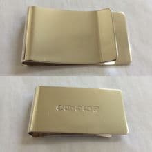 1" wide Sterling Silver Money Clip