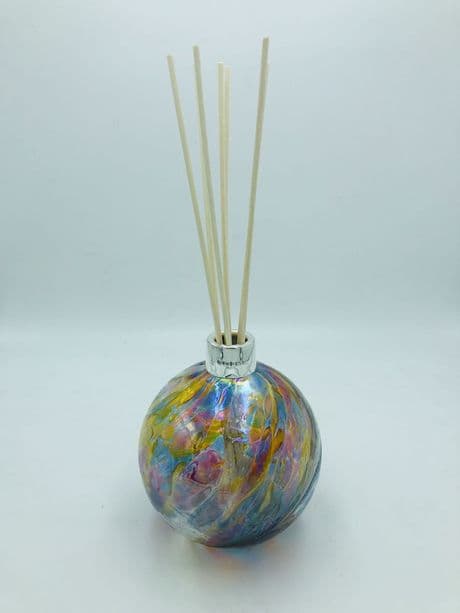 Glass Diffuser with Sterling Silver Mount