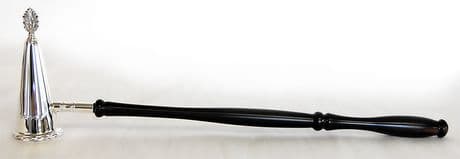 Large Wooden Handled Candlesnuffer